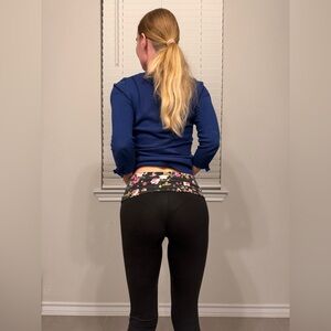 Sexy fold over waist leggings by VS, size XS ( long)